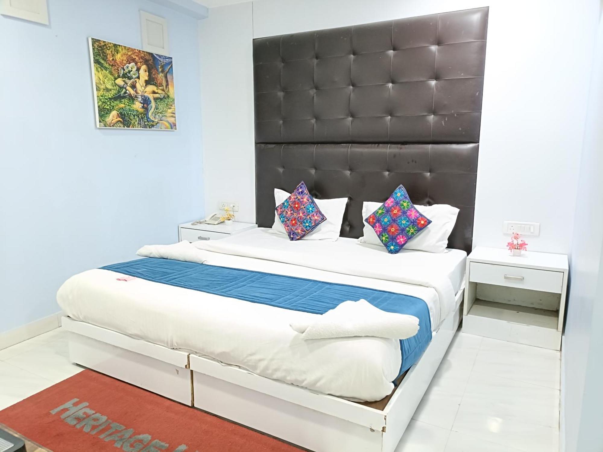 ניו דלהי Hotel Heritage Home Walking 1 Minuit From R K Ashram Metro Station מראה חיצוני תמונה