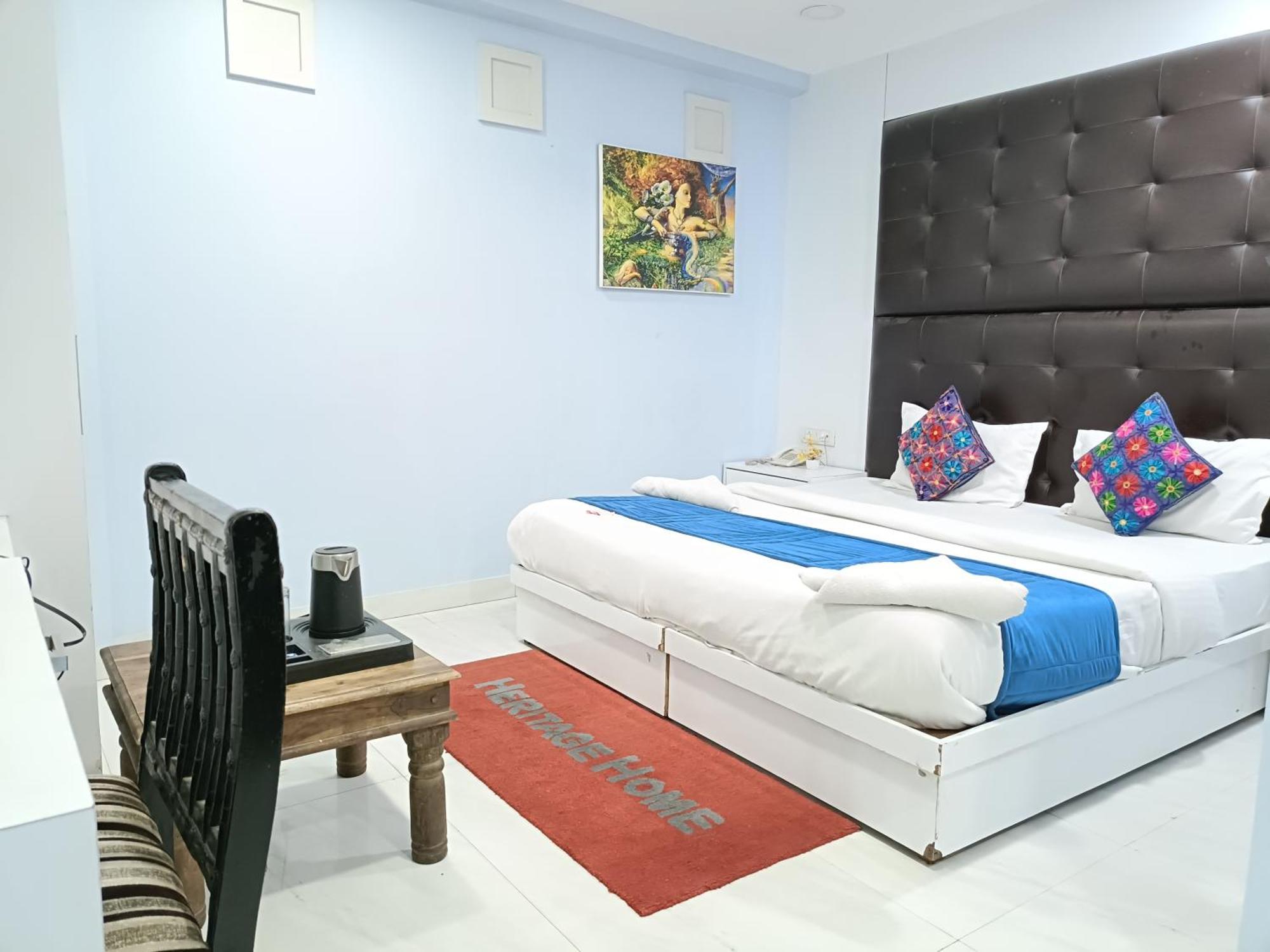 ניו דלהי Hotel Heritage Home Walking 1 Minuit From R K Ashram Metro Station מראה חיצוני תמונה